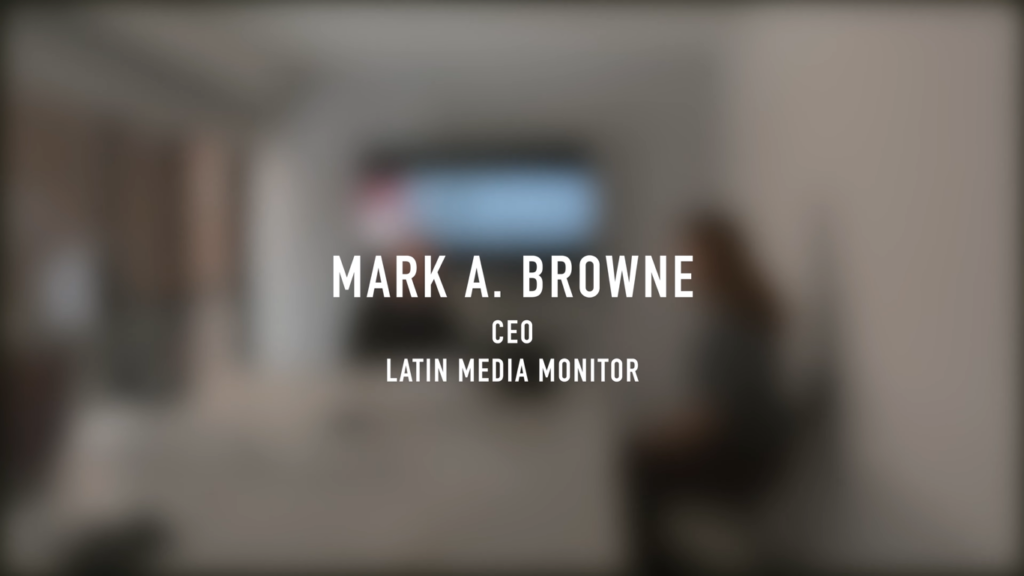 Interview with Mark Browne CEO of Látin media monitor